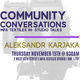 Community Conversations #5: MFA Textiles In-Studio Talks with Aleksandr Karjaka