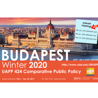 Study Abroad Interest Meeting - 20W Budapest, Hungary - UAPP