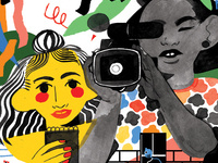 Fresh Paint: Andrea de la Vega and Damian Dawahare