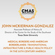 CMAS Speaker: John McKiernan- Gonzalez