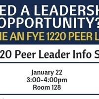 Peer Education Information Session