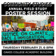 Community Studies Annual Field Study Poster Session