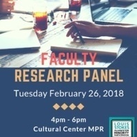 Faculty Reserach Panel