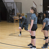 High School Volleyball Clinic - Libero School