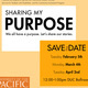 Sharing My Purpose