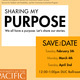 Sharing My Purpose