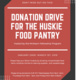 Honors McKearn Fellowship Program Donation Drive for the Huskie Food Pantry