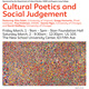 Cultural Poetics and Social Judgement - Day 2
