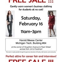 Career Fair Women's Free Sale