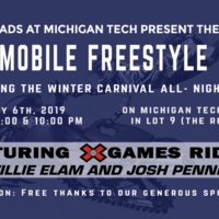 Winter Carnival Snowmobile Freestyle Show