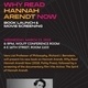 Why Read Hannah Arendt Now: Book Launch and Movie Screening