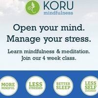 4-week KORU Mindfulness Class
