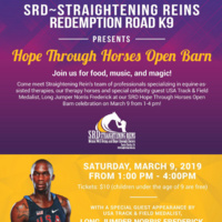 CANCELLED - Due to rain: Hope Through Horses Open Barn