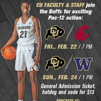 Colorado Women’s Basketball vs. Washington