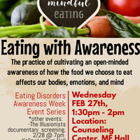 Eating with Awareness: Mindfulness Activity