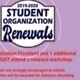 2019-2020 Student Organization Renewal