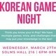 Korean Game Night