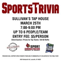 Sports Trivia Fundraiser
