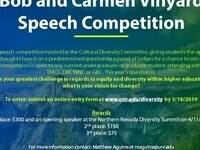 Bob and Carmen Vinyard Speech Competition