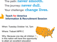 Teach for America Recruitment Session Teach for America Recruitment Session