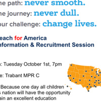 Teach for America Recruitment Session
