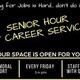 Senior Hour at Career Services