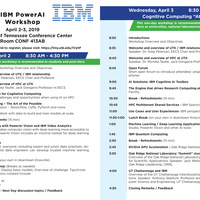 IBM PowerAI Workshop, April 2-3