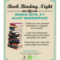 Book Binding Make Night