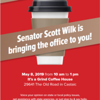 Senator Scott Wilk holds Mobile Office Hours in Castaic