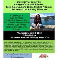 12th Annual Latin American and Latino Studies Spring Showcase