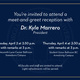 Meet and Greet Reception with Dr. Kyle Marrero - Statesboro
