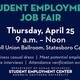 Statesboro | 2019 Student Employment Job Fair