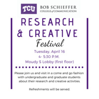 Schieffer College Research & Creative Festival