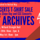Cornell Concert Archives: our vintage concert t-shirt sale!