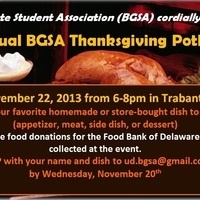 3rd Annual BGSA Thanksgiving Potluck